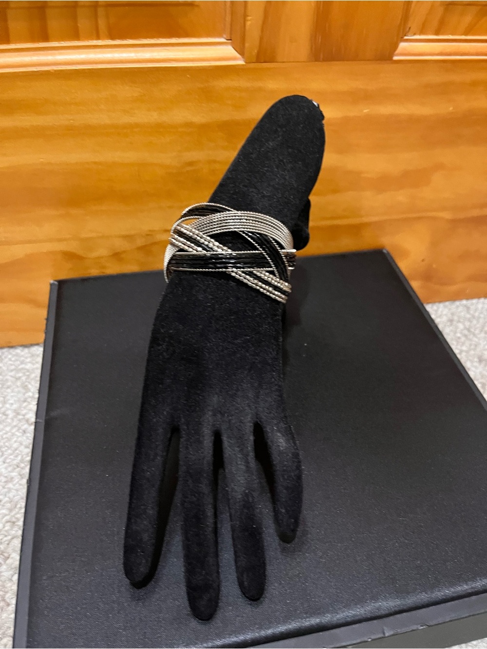 Adjustable cuff bracelet